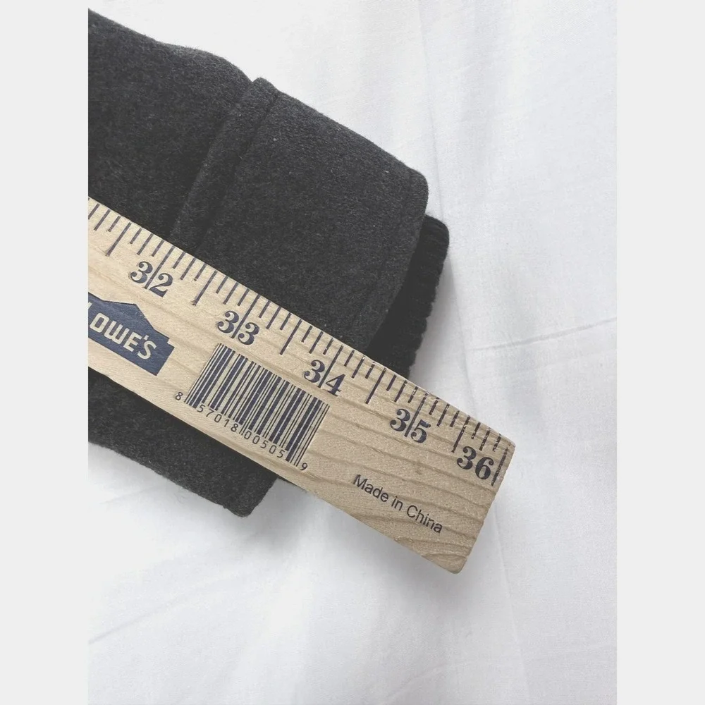 MERONA Men's Wool Blend Military‎ Style Jacket Charcoal Gray Size S P